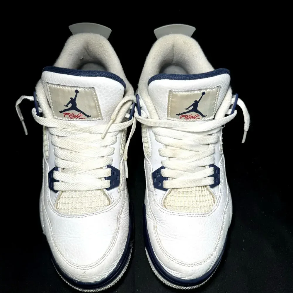 Size 7 - Nike Air Jordan 4 Retro GS Midnight Navy Men's Shoes